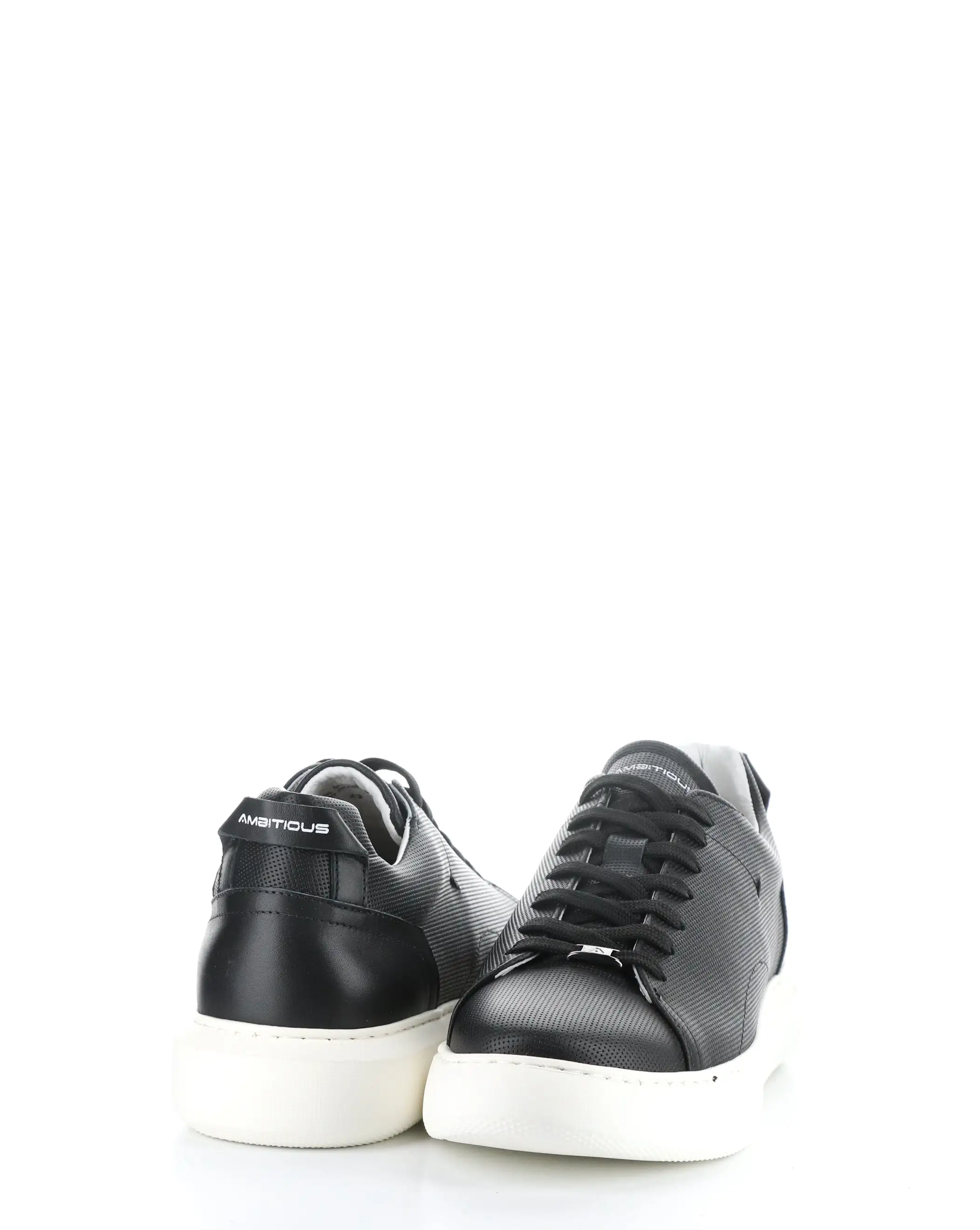 10443A BLACK Lace-up Shoes