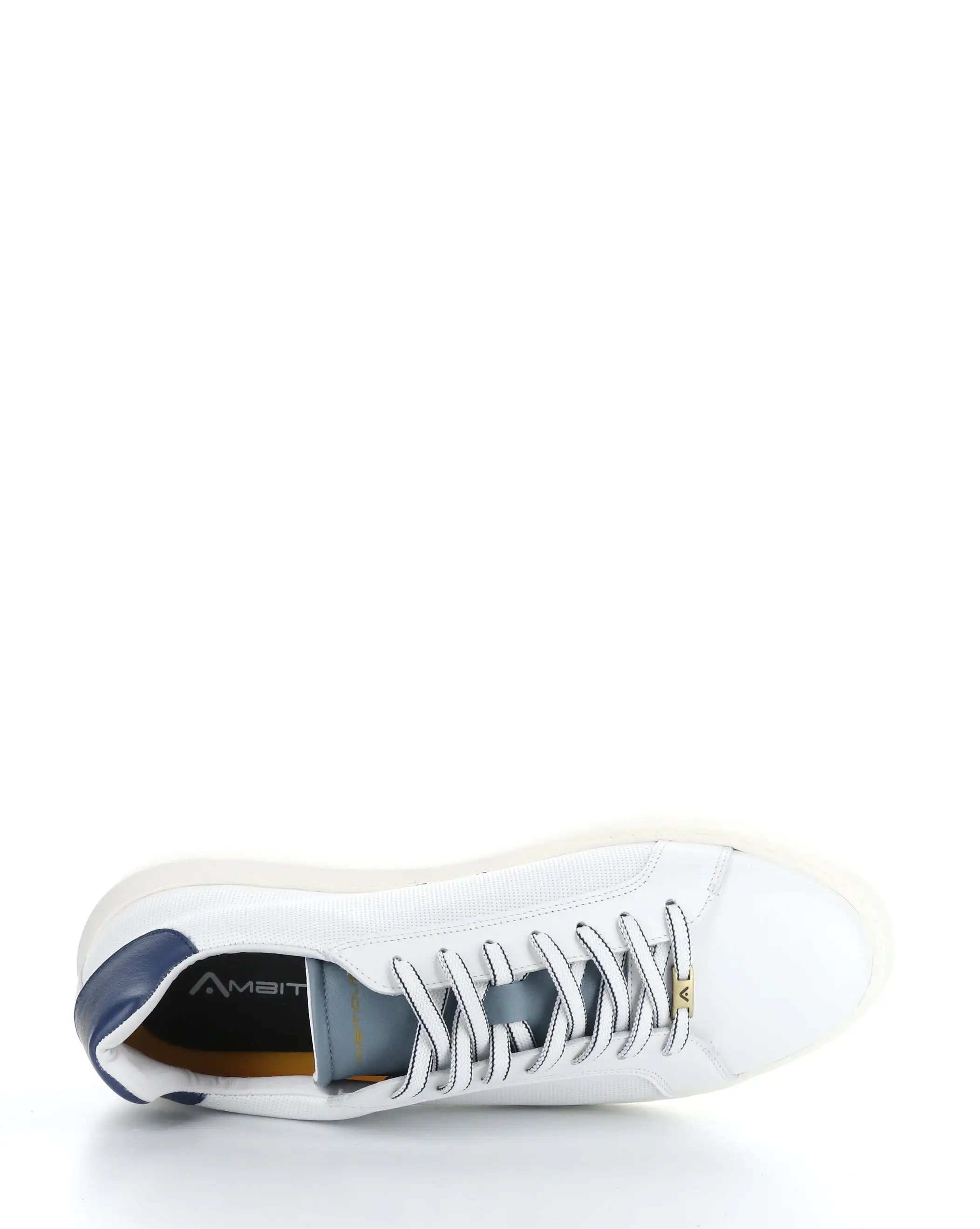 10634A OFF WHITE/BLUE/NAVY Lace-up Shoes