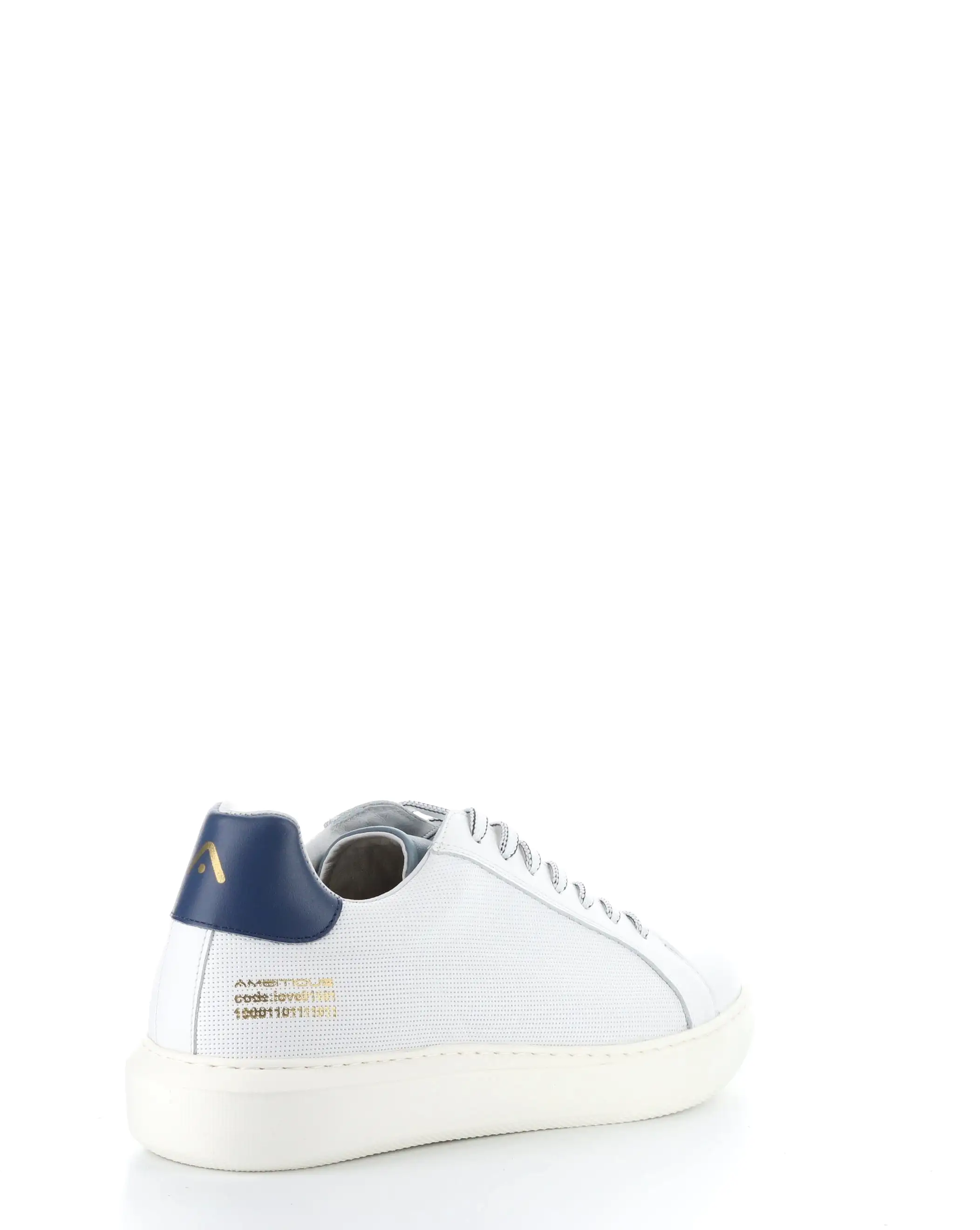 10634A OFF WHITE/BLUE/NAVY Lace-up Shoes