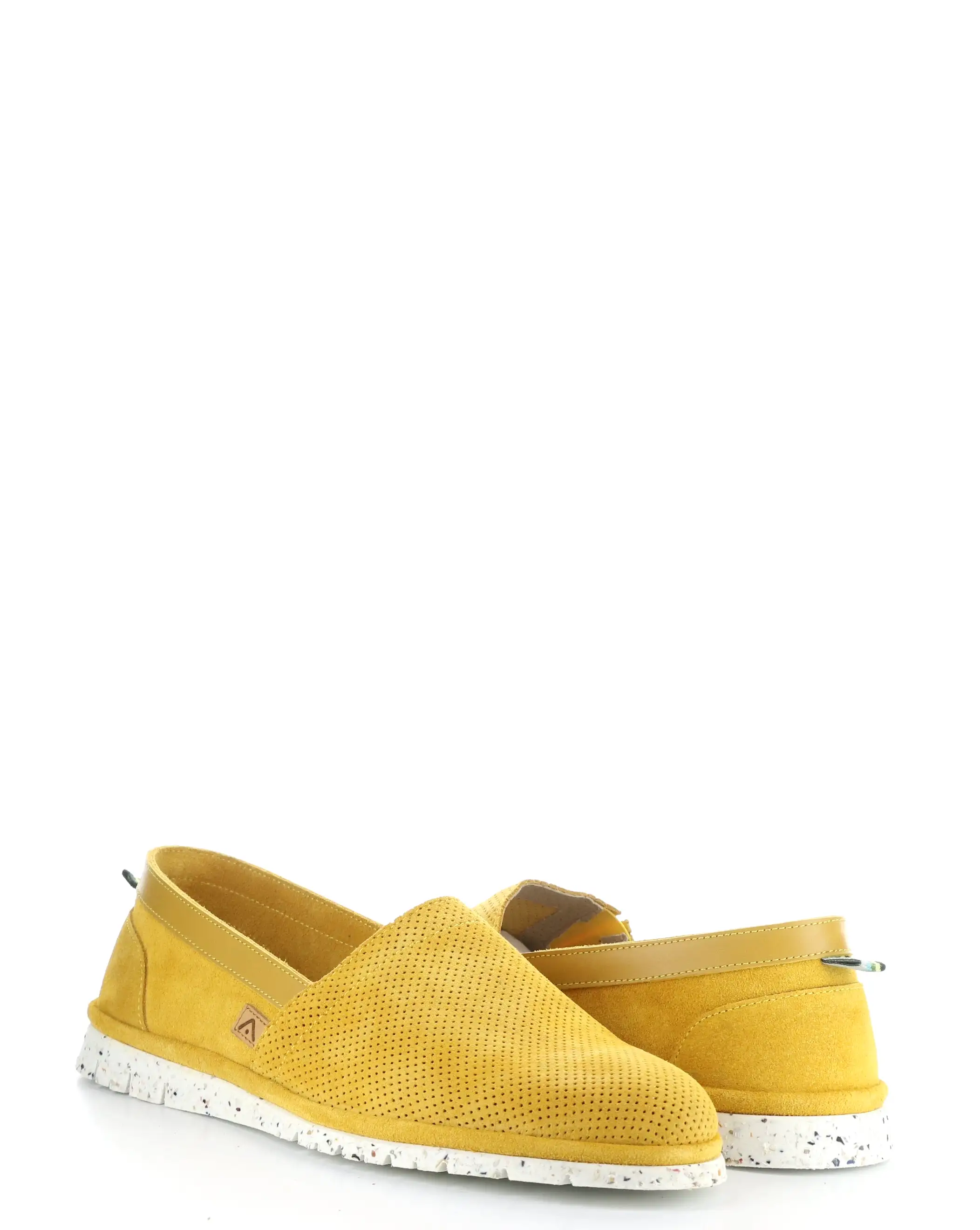 11162 YELLOW Round Toe Shoes