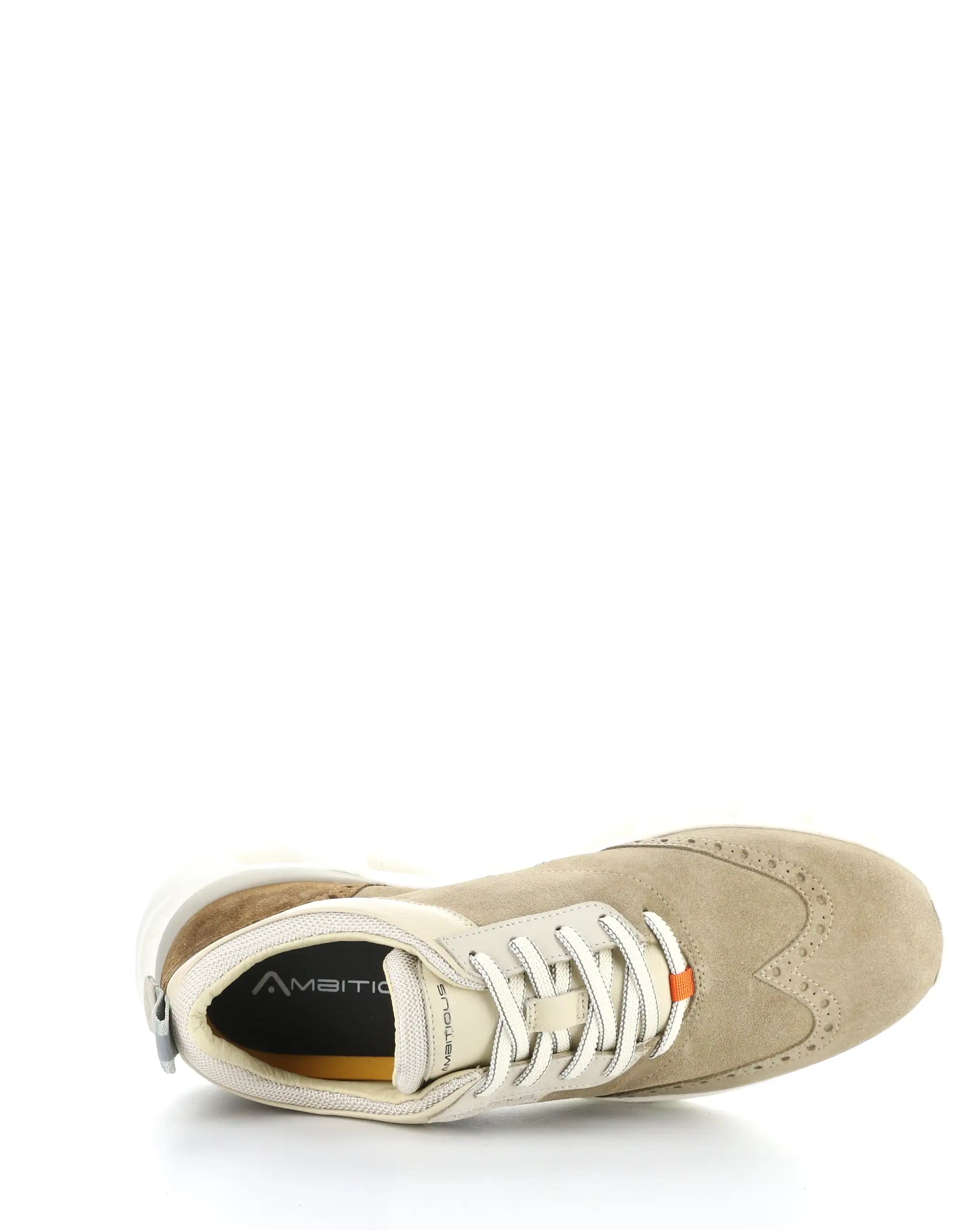 12295A BEIGE Lace-up Shoes