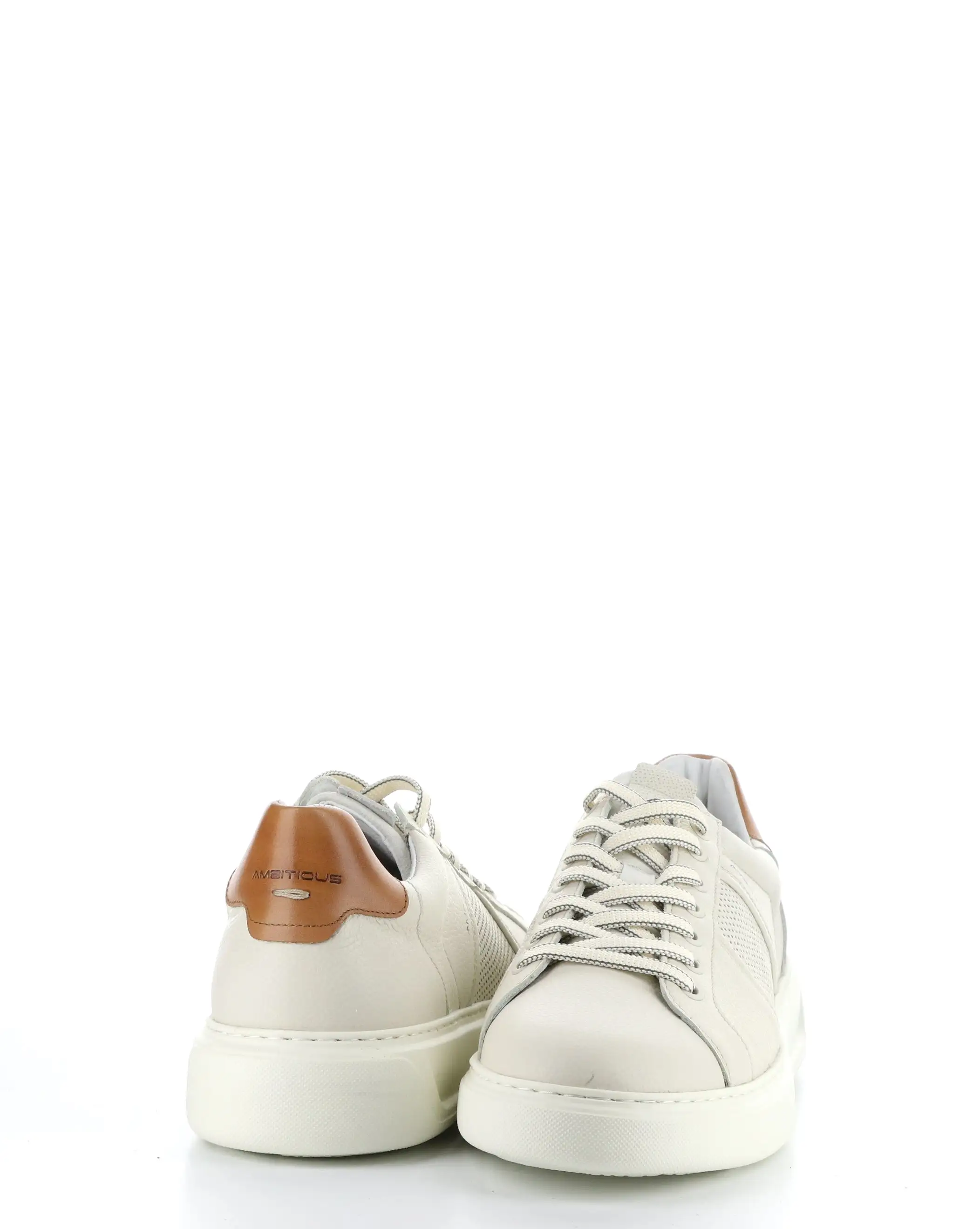 12862D BEIGE Lace-up Shoes