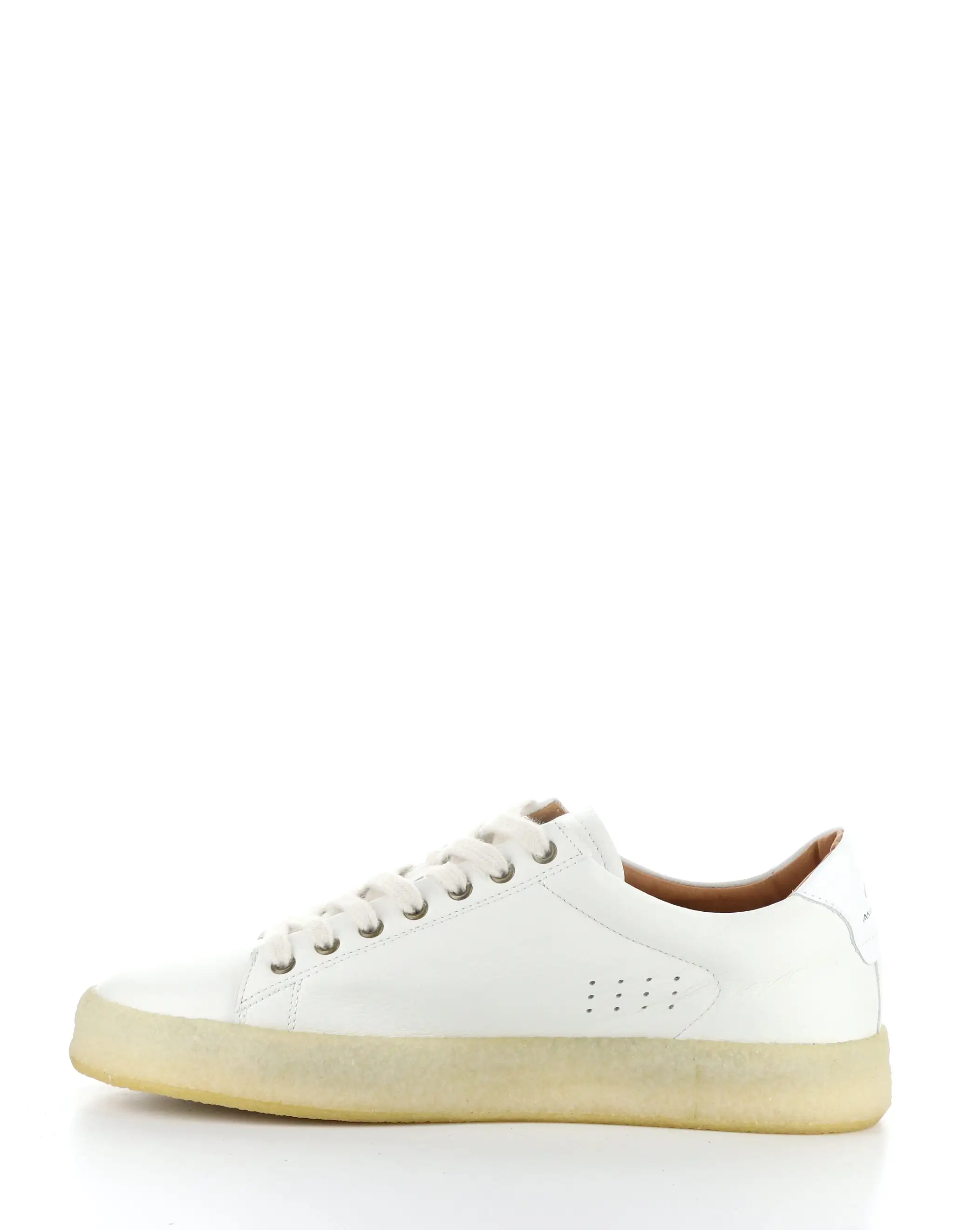 13410 WHITE Lace-up Shoes