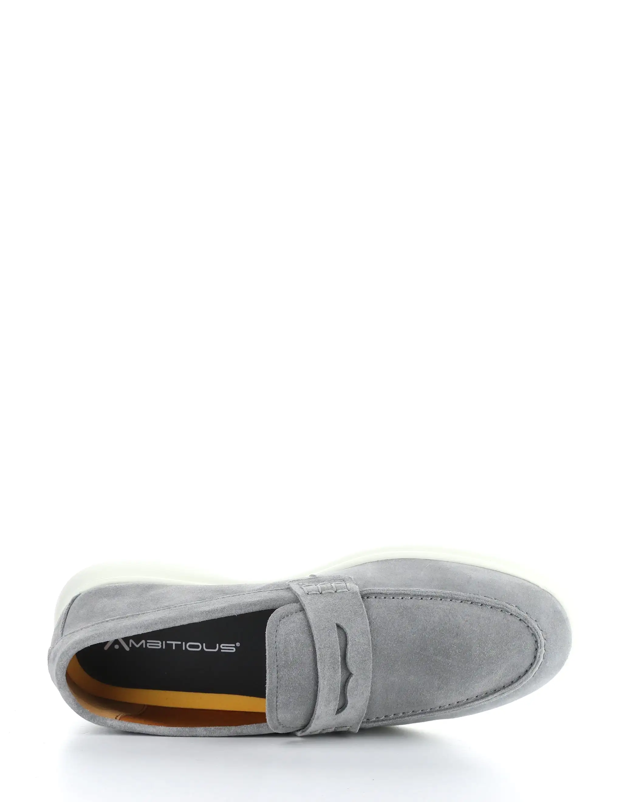 13437 GREY Round Toe Shoes