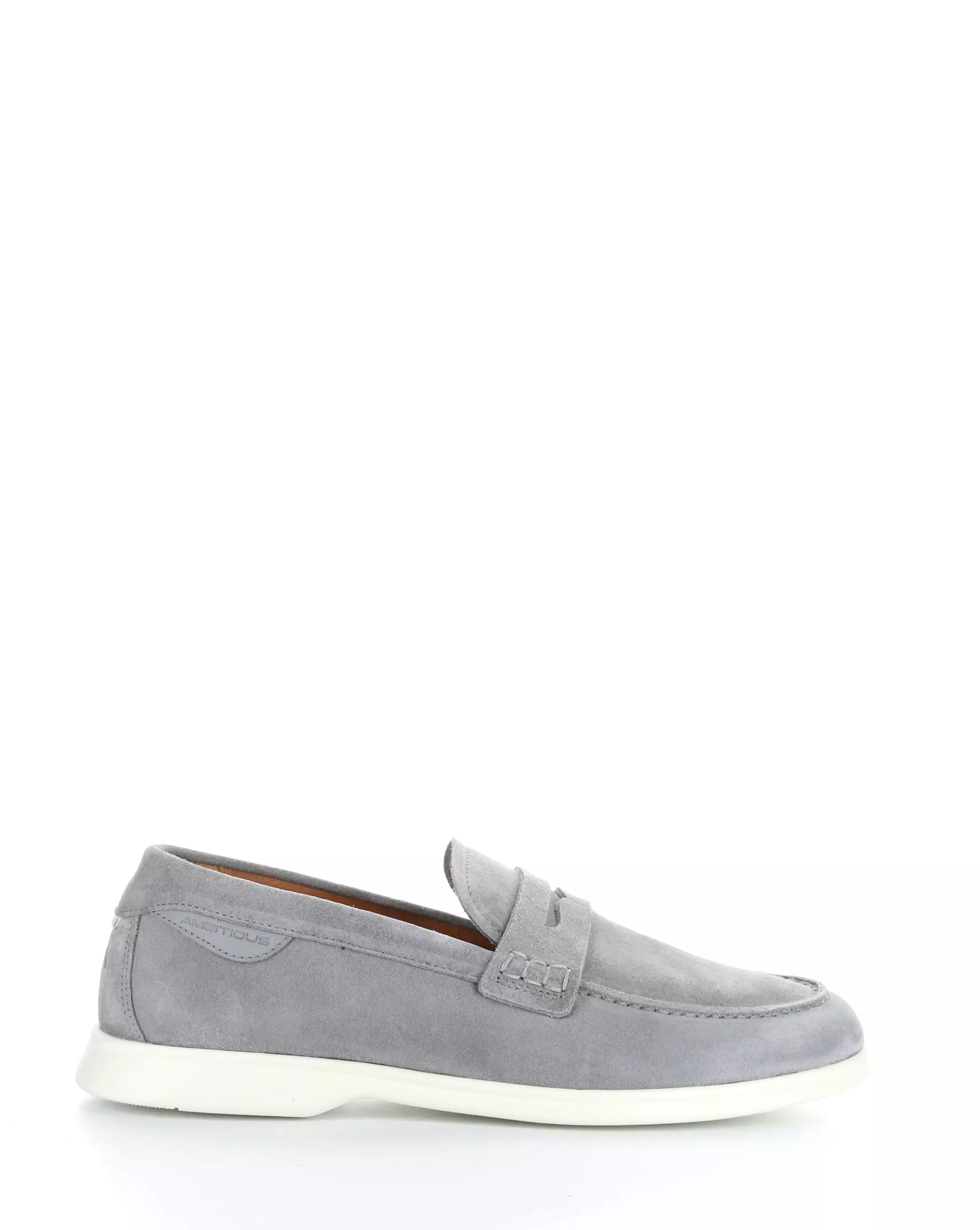 13437 GREY Round Toe Shoes