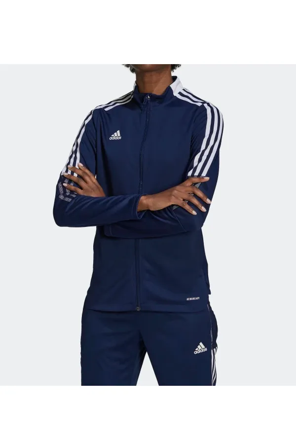 Adidas Women Training Jacket Navy