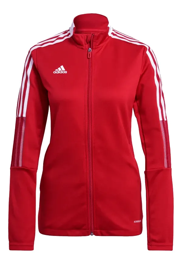 Adidas Women Training Jacket Red