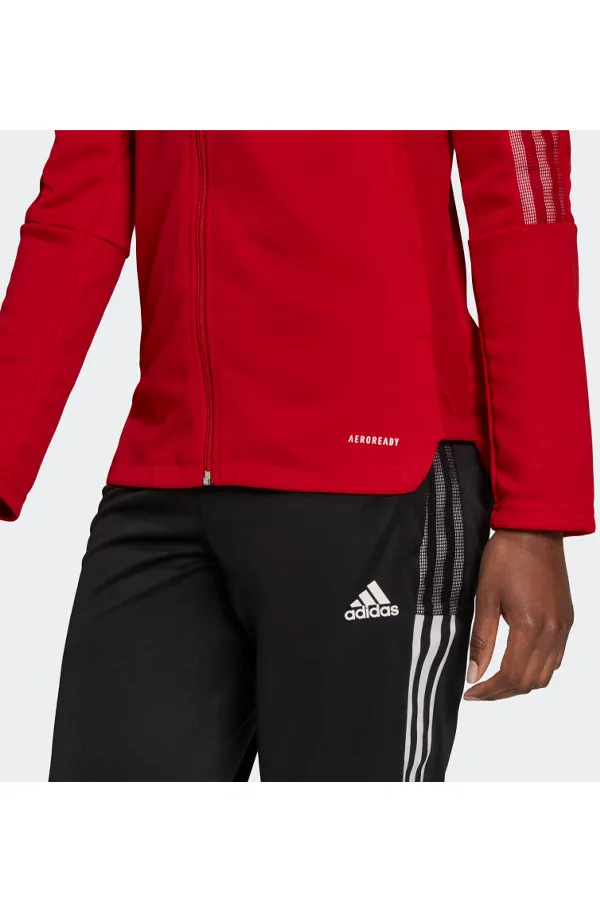 Adidas Women Training Jacket Red