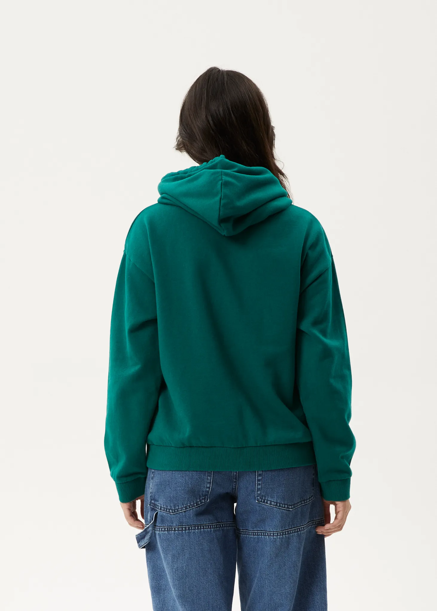 AFENDS Womens Blossom - Pull On Hood - Pine