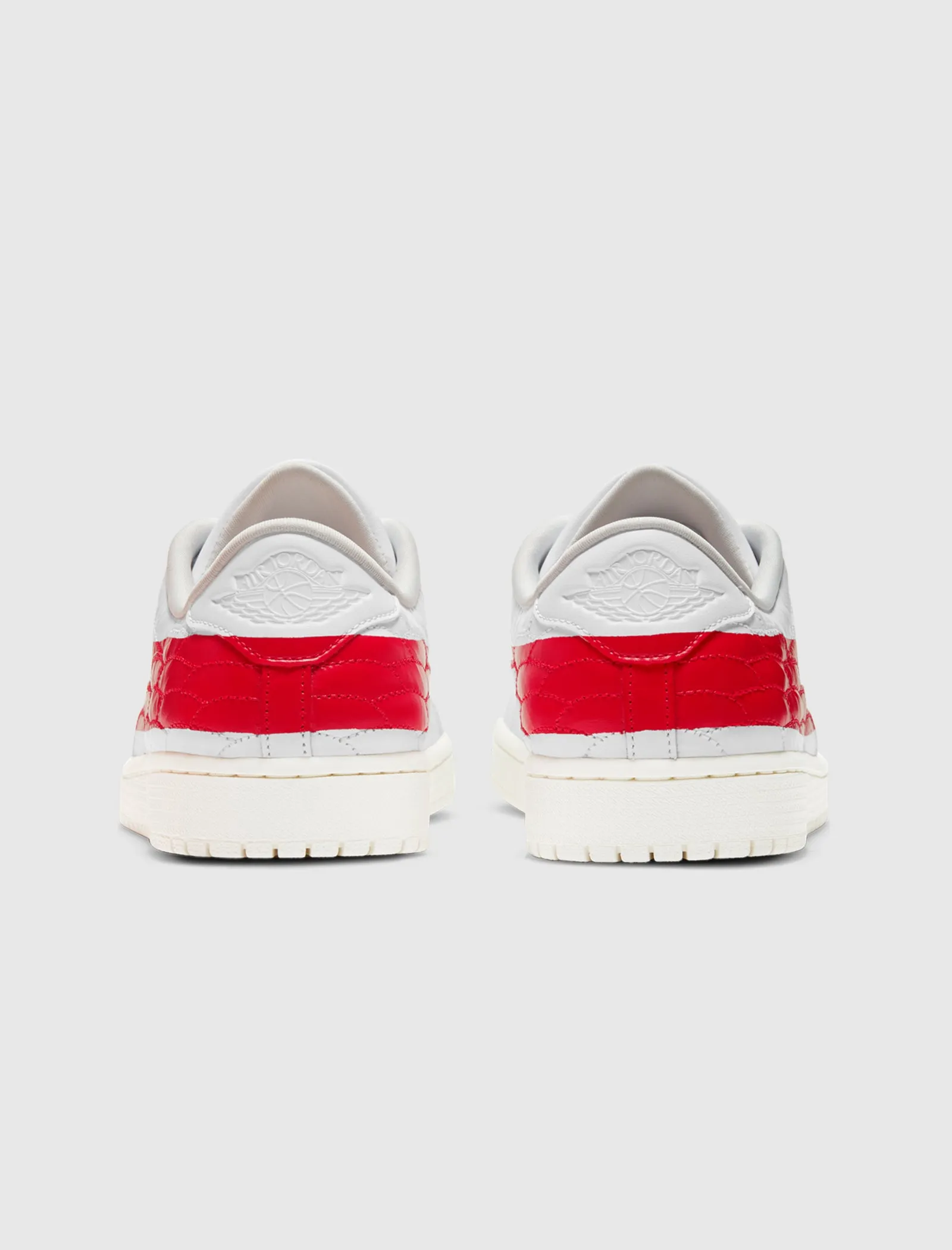 AIR JORDAN 1 CENTRE COURT UNIVERSITY WHITE AND RED