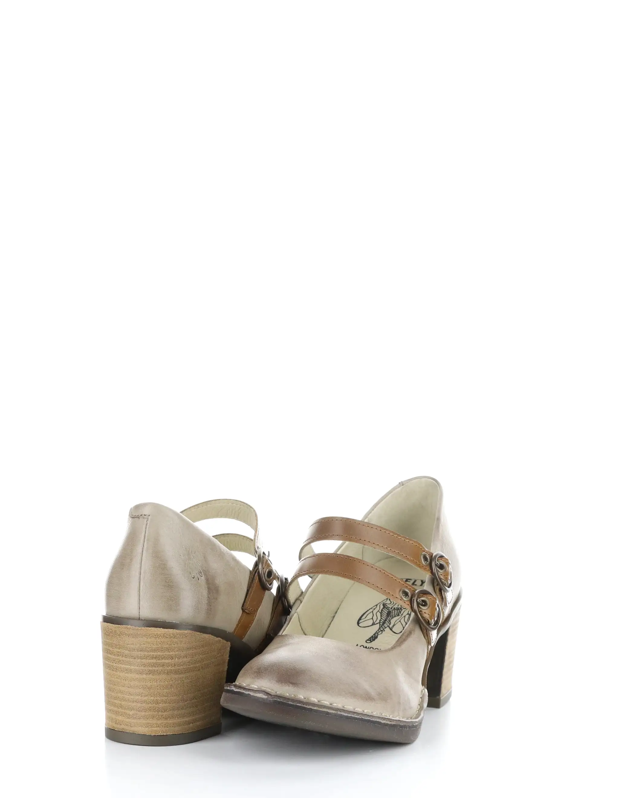 BALY106FLY 000 TAUPE/CAMEL Round Toe Shoes