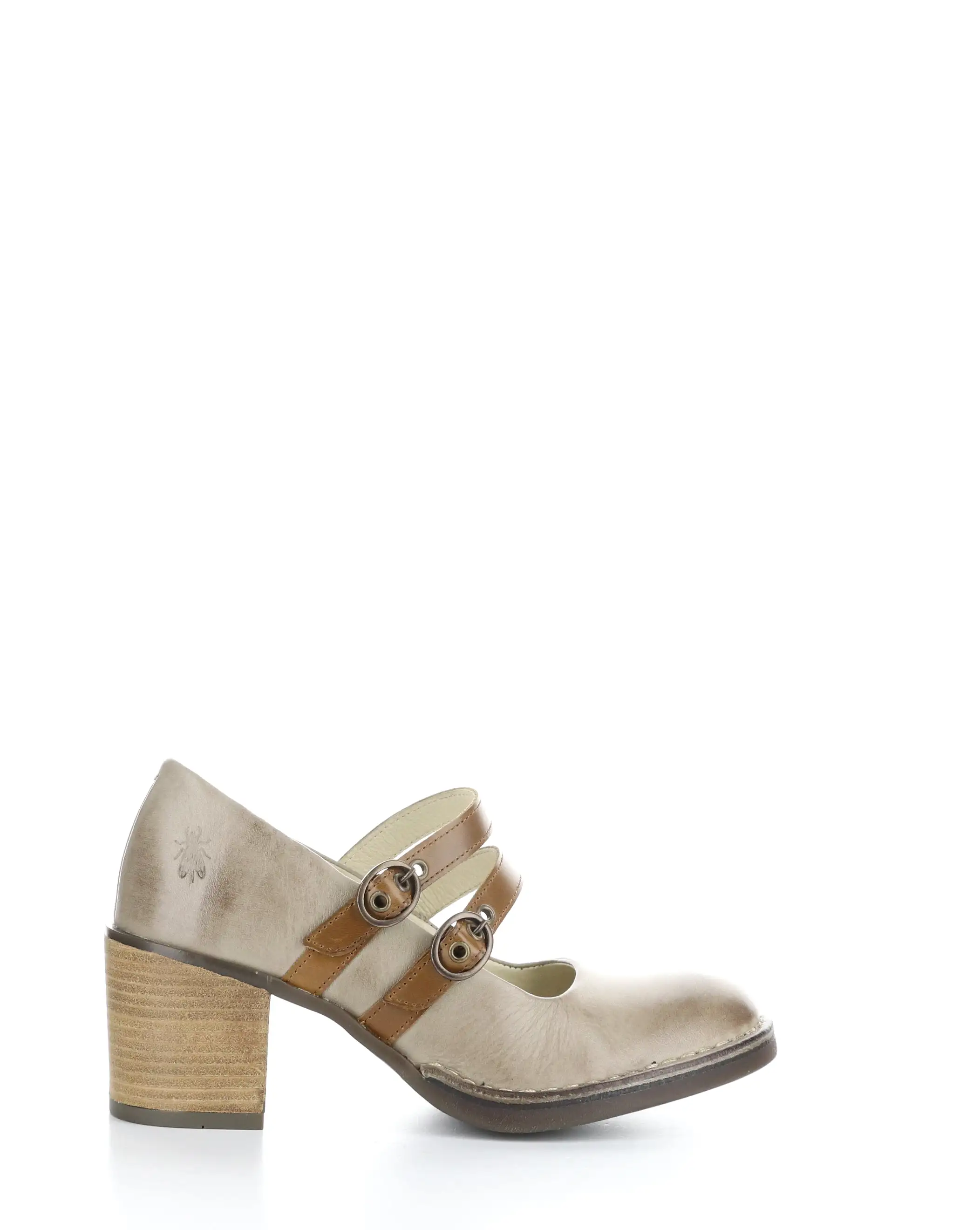 BALY106FLY 000 TAUPE/CAMEL Round Toe Shoes