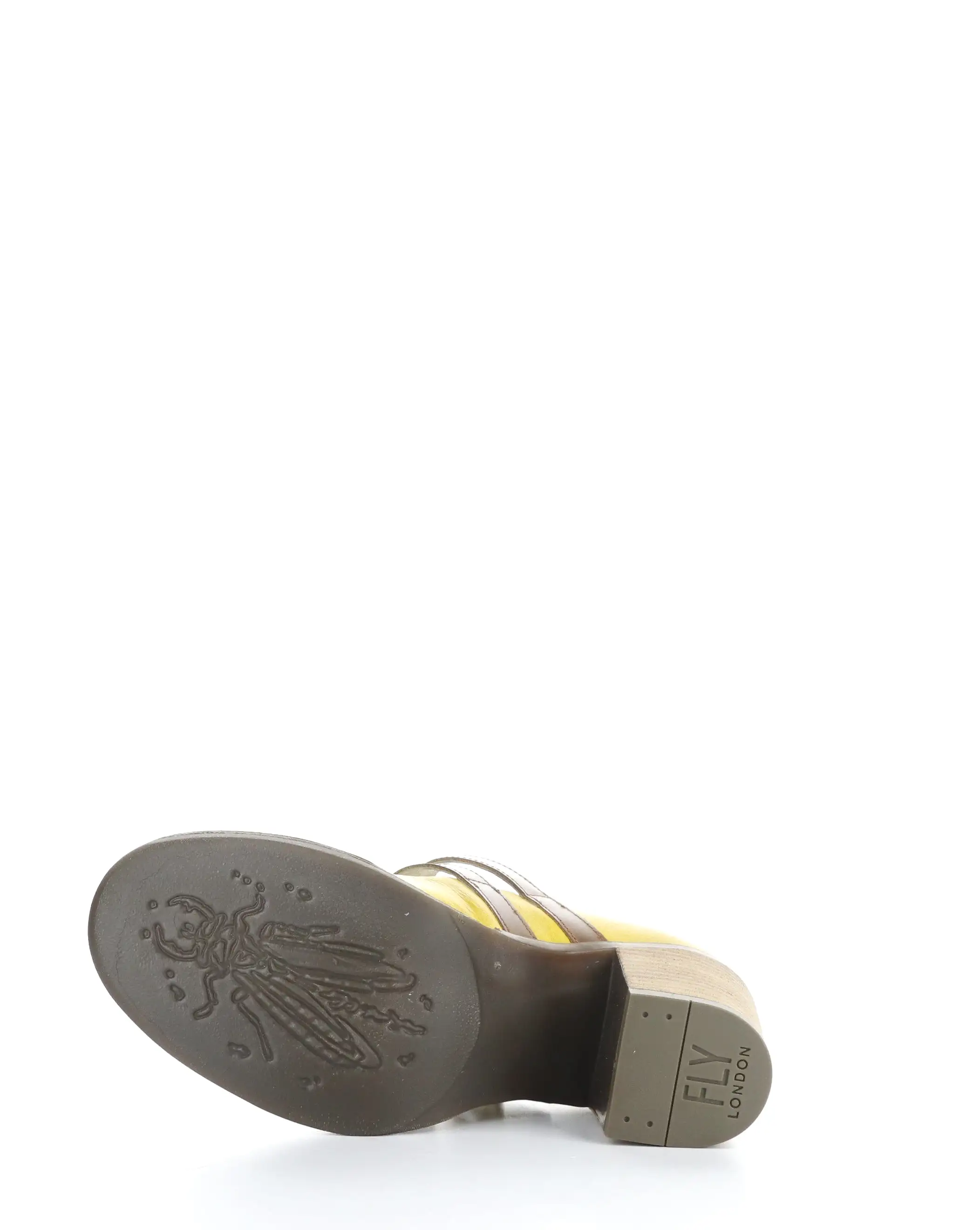 BALY106FLY 002 YELLOW/CAMEL Round Toe Shoes