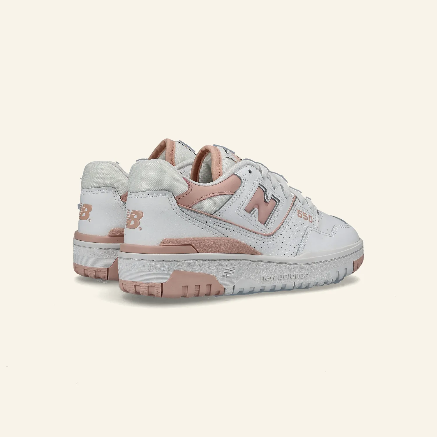 BBW550BP | White / Pink Sand