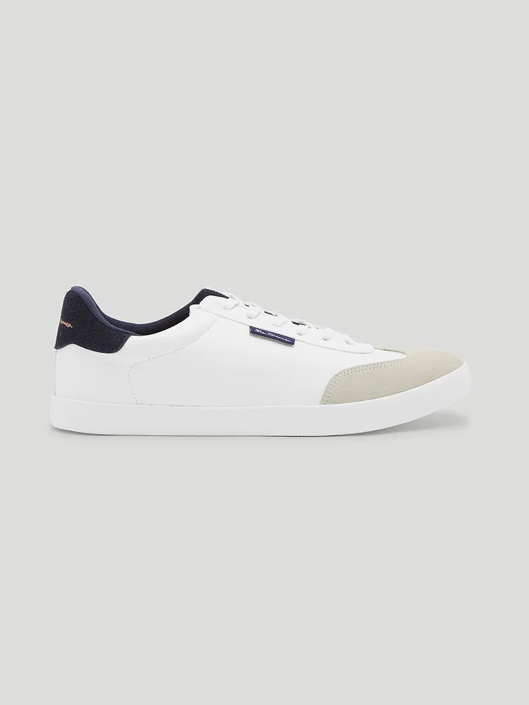 Ben Sherman Mens -  Fenton Trainer - White Navy