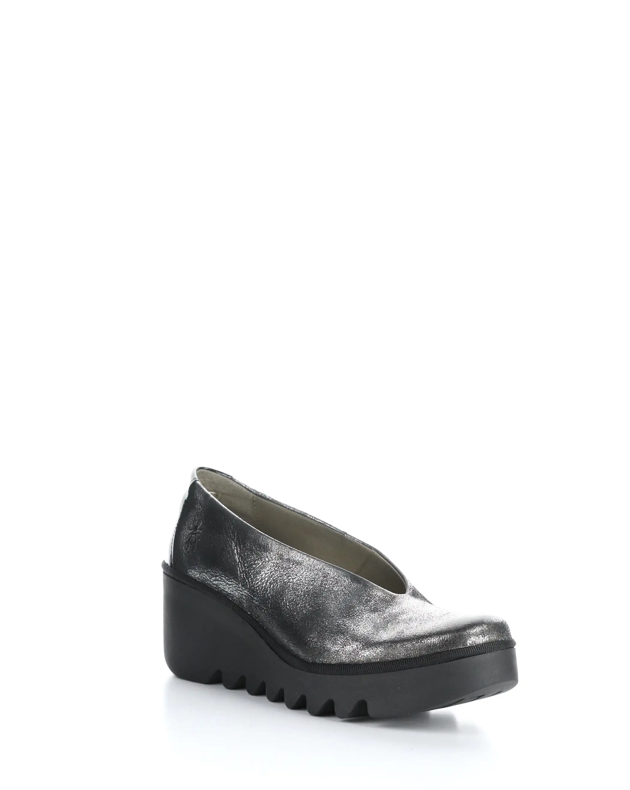 BESO246FLY 019 SILVER/BLACK Slip-on Shoes