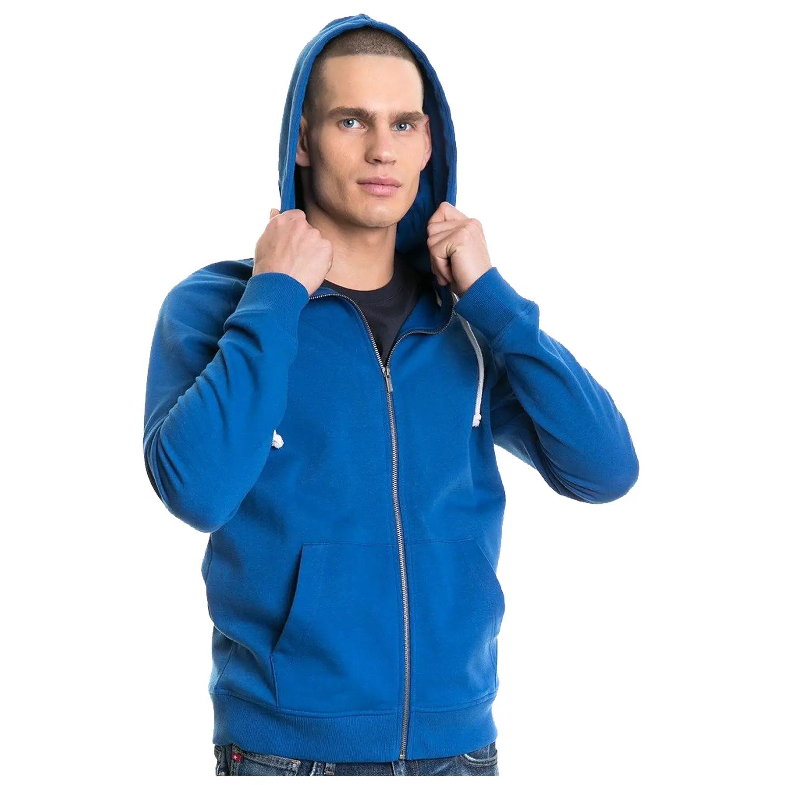 Big Star Mens Flaviano Full Zip Hoodie