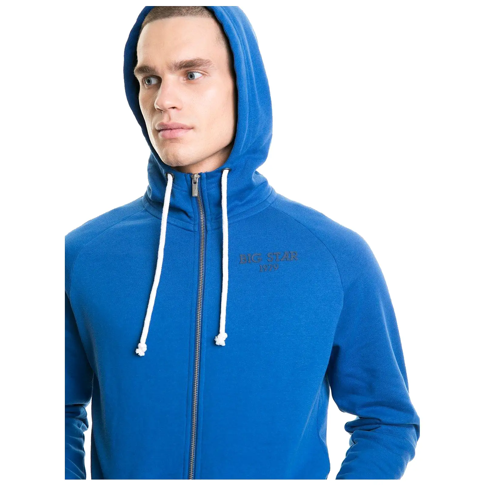 Big Star Mens Flaviano Full Zip Hoodie