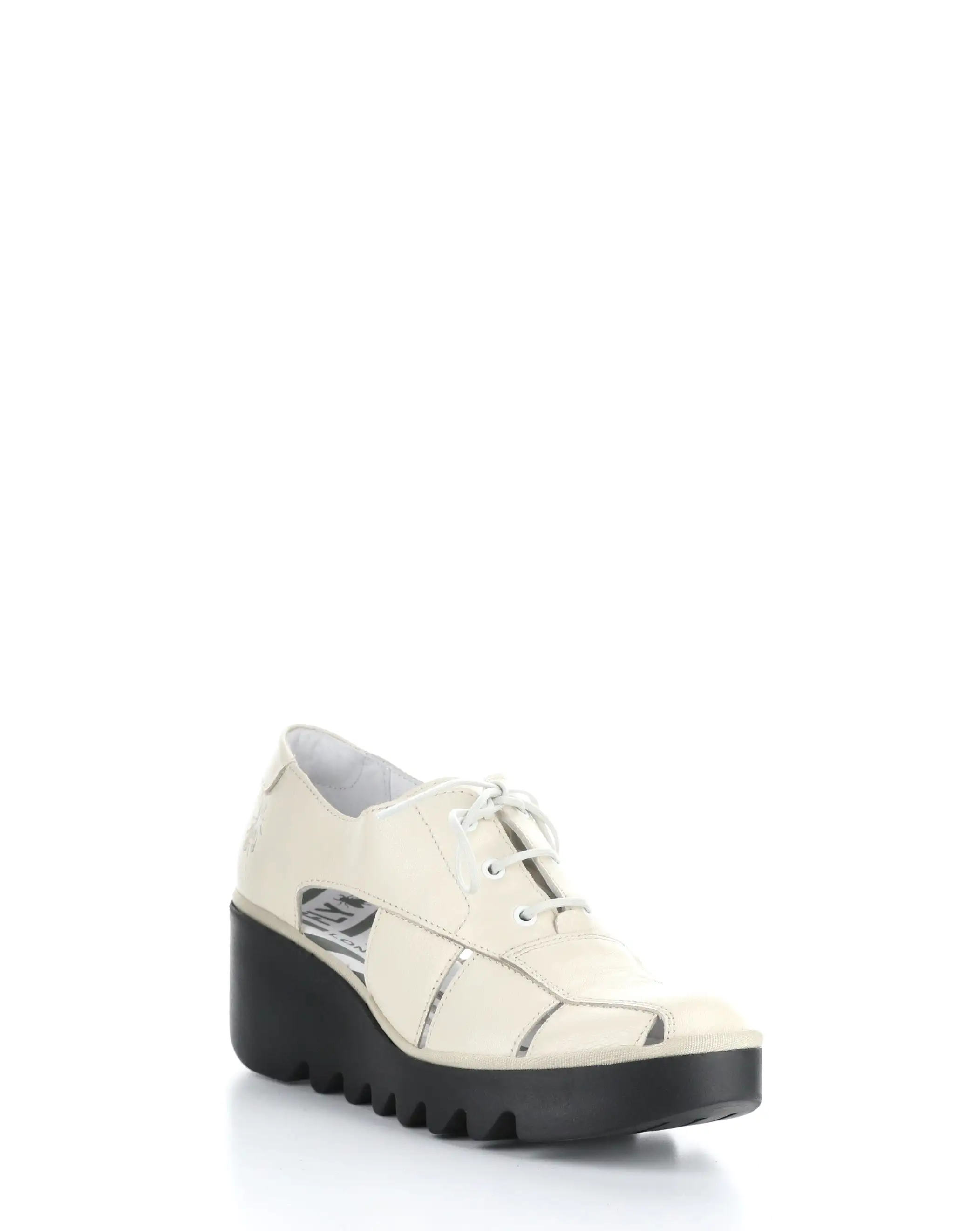 BOGI466FLY Off White Lace-up Shoes