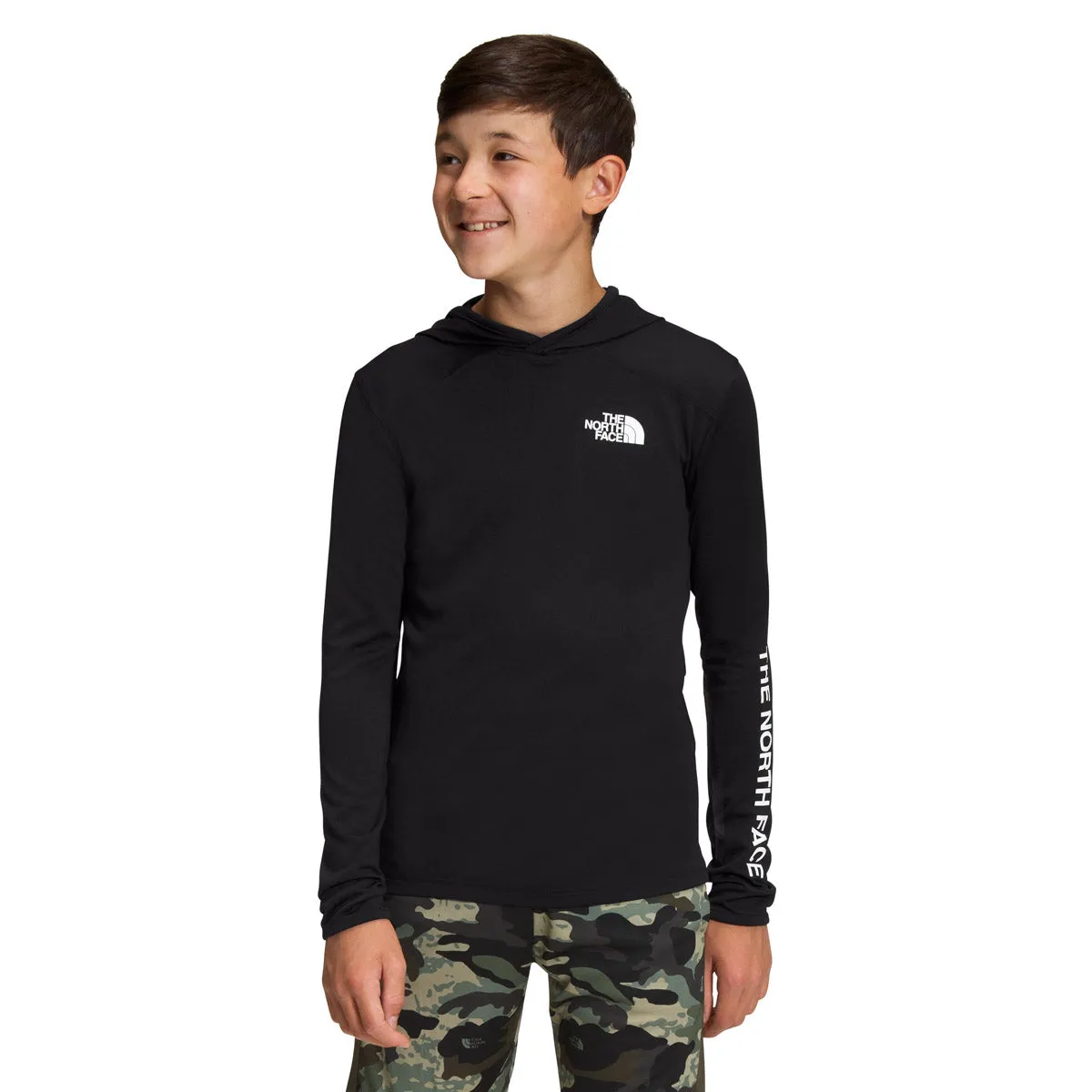 Boys' Long-Sleeve Never Stop Hoodie