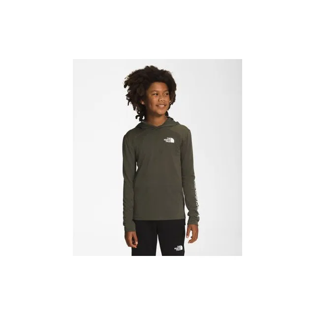 Boys' Long-Sleeve Never Stop Hoodie