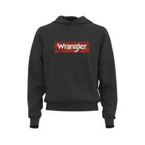 Boy's Wrangler Camo Box Logo Hoodie