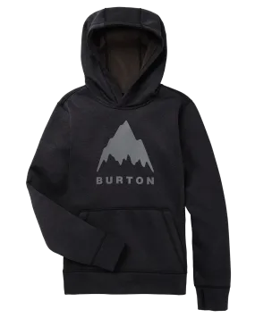 Burton Kids' Oak Pullover Hoodie - True Black Heather