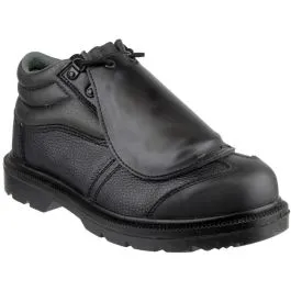 Centek Mens FS334 Lace Up Leather Safety Industrial Work Shoes