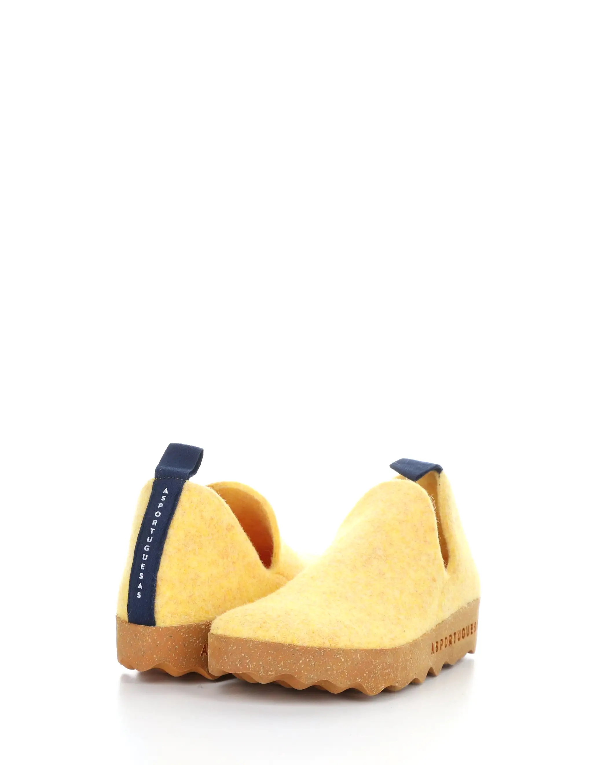 CITY 071 YELLOW Round Toe Shoes