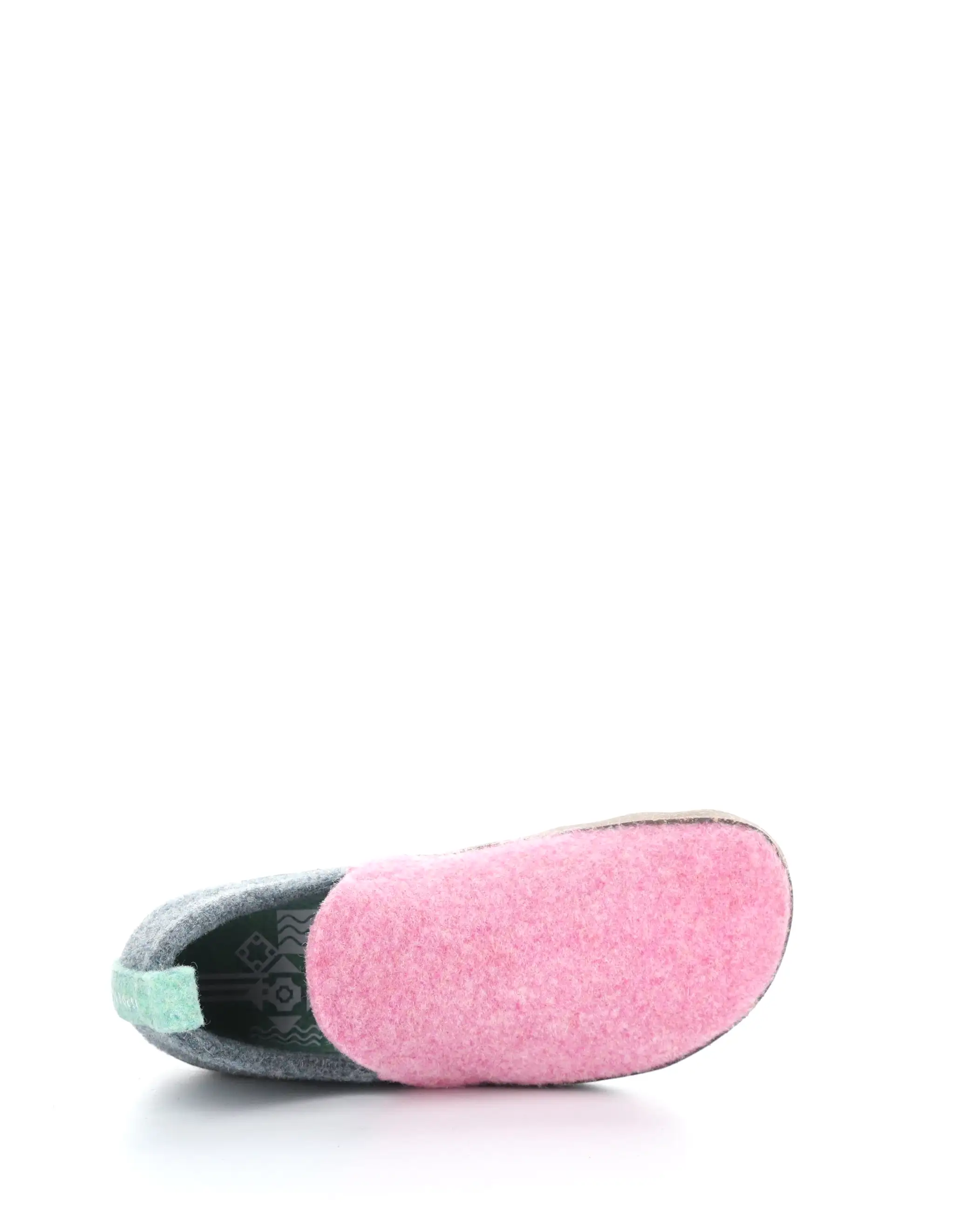 CITY086ASP 020 PINK/GREY BLUE Round Toe Shoes