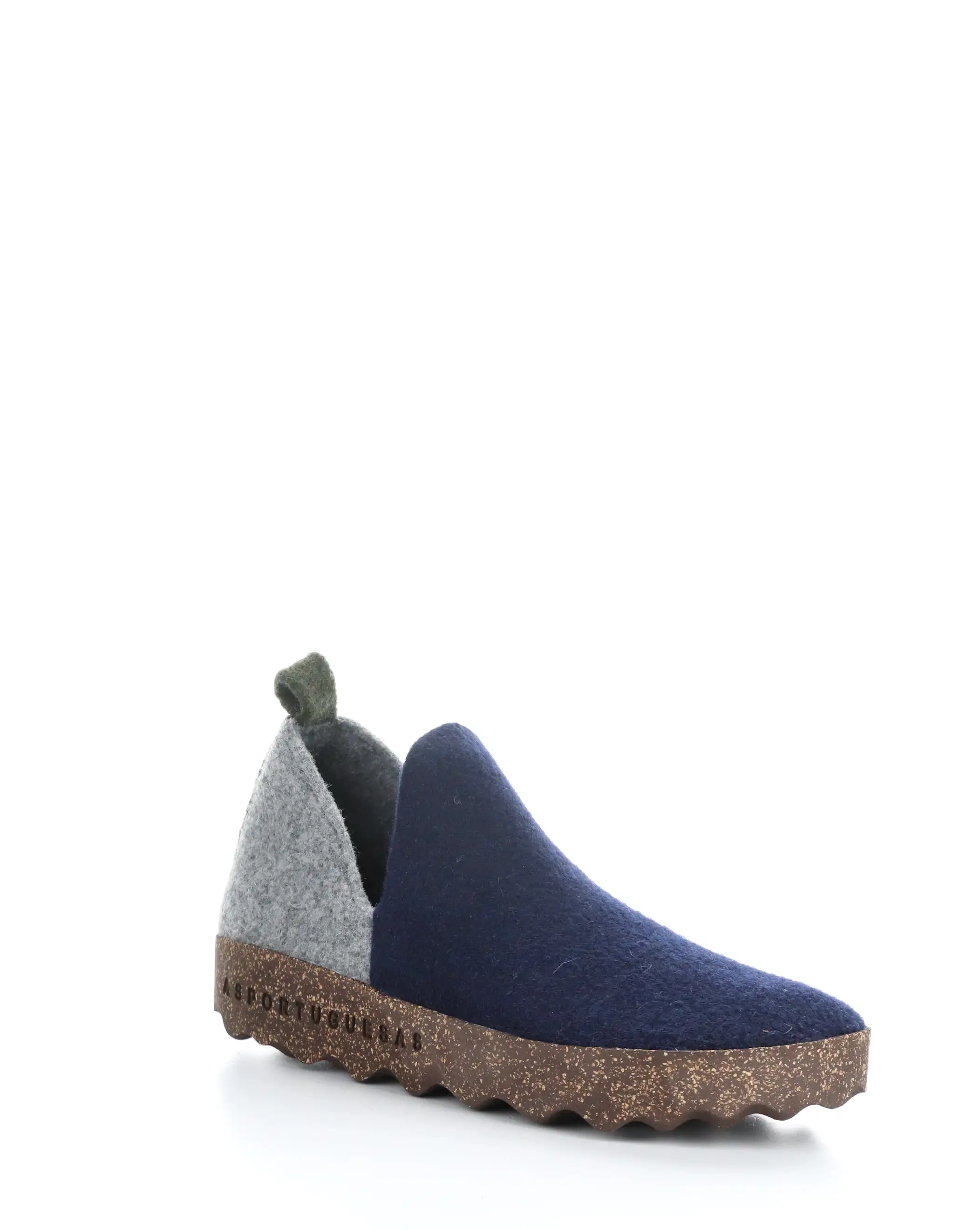 CITY089ASPM 007 NAVY/GREY Round Toe Shoes