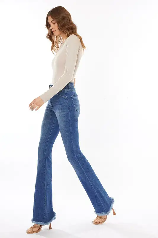 Claire High Rise Flares