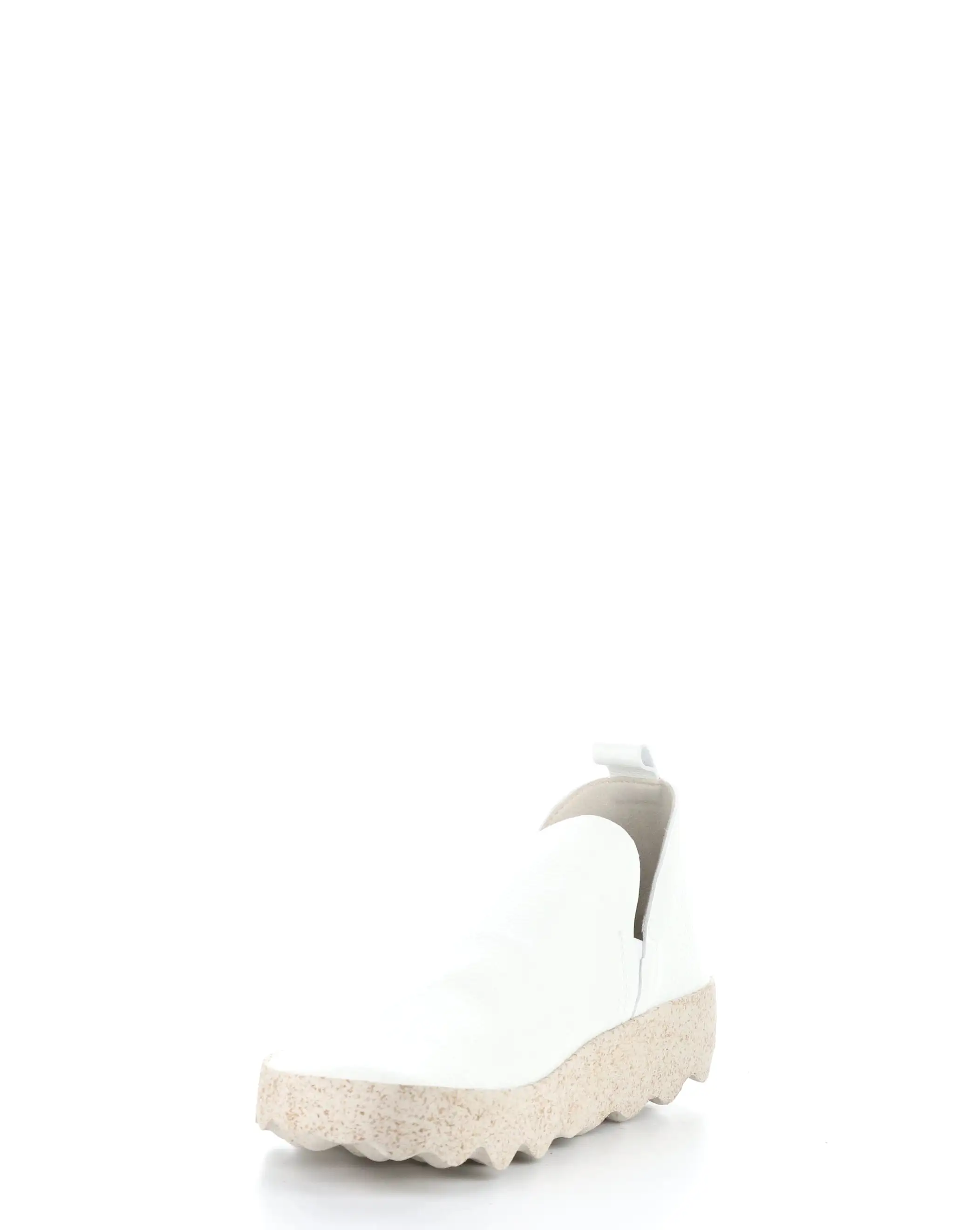 CLOE214ASP White Round Toe Shoes