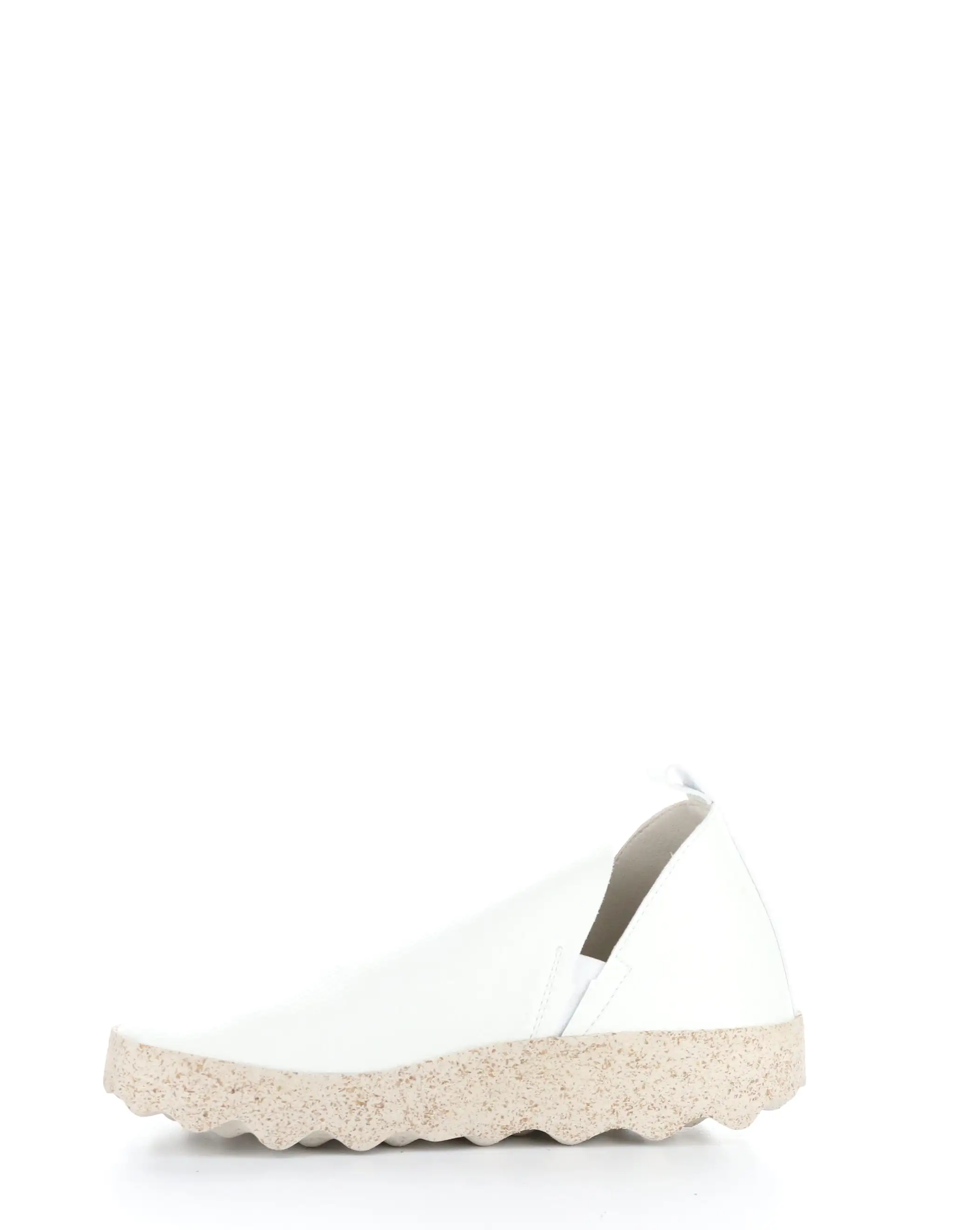 CLOE214ASP White Round Toe Shoes