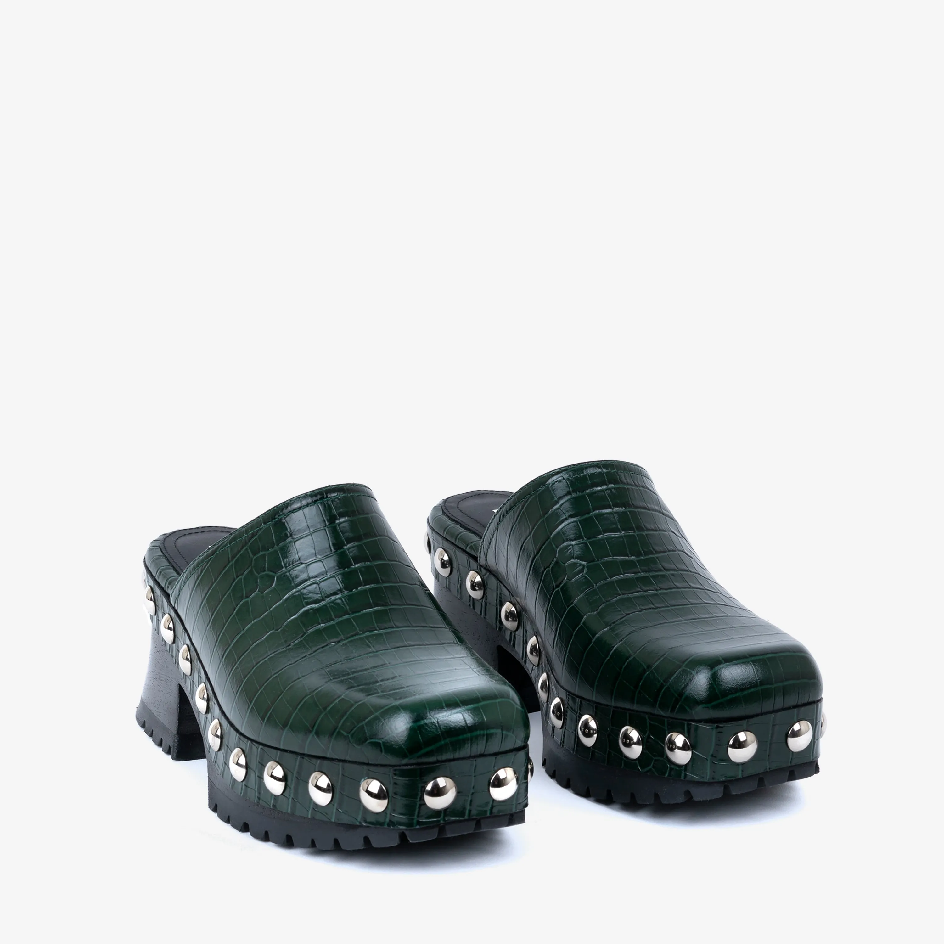 Clog Emerald Crocco