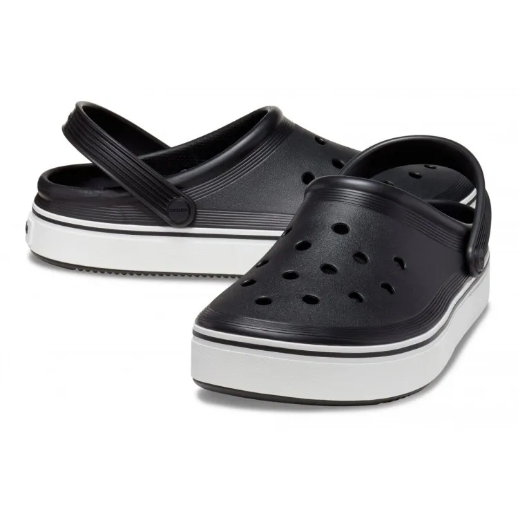 Crocs 208371001 Off Court Clog Uomo Nero