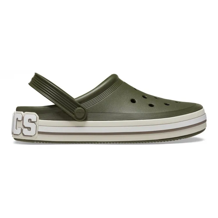 Crocs 209651 Off Court Logo Clog Uomo Verde