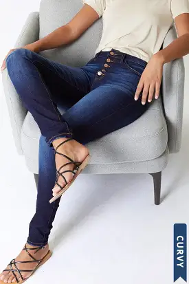 Curvy High Rise Jeans