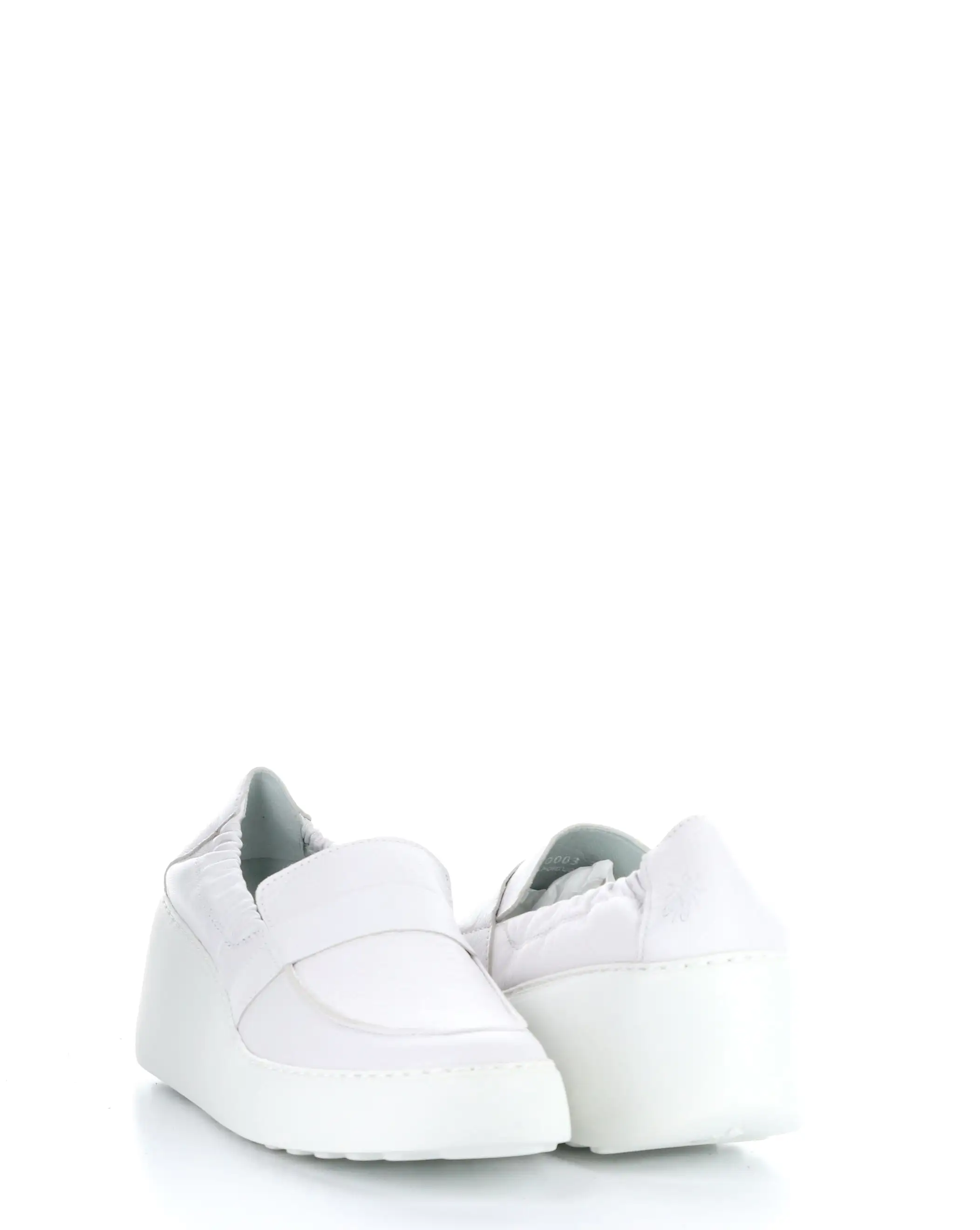 DULI620FLY White Round Toe Shoes