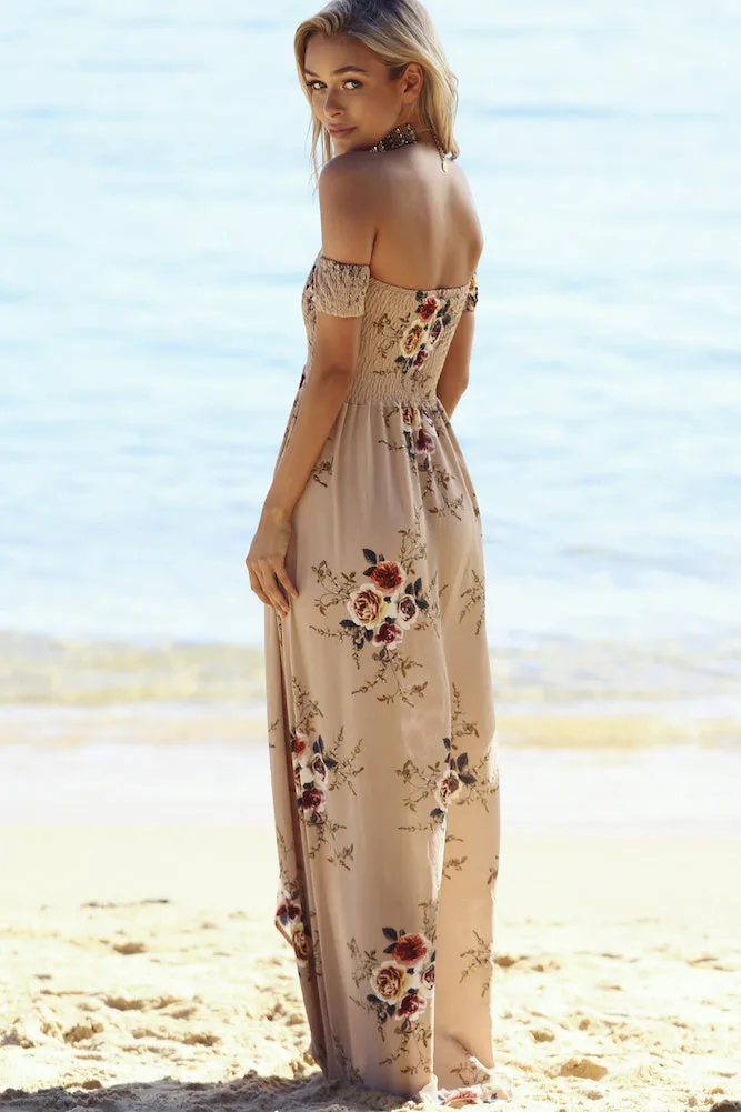 Elle Off The Shoulder Floral Dress