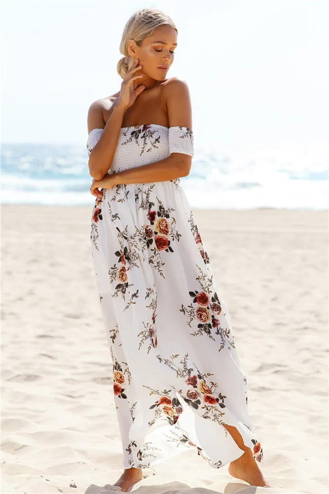 Elle Off The Shoulder Floral Dress