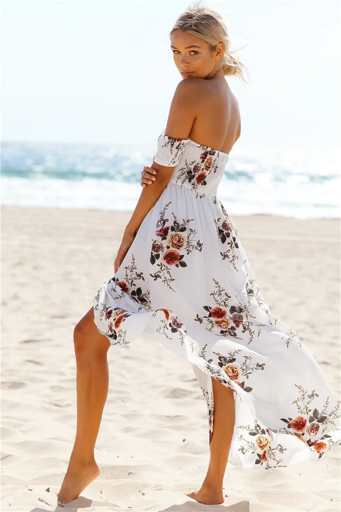 Elle Off The Shoulder Floral Dress