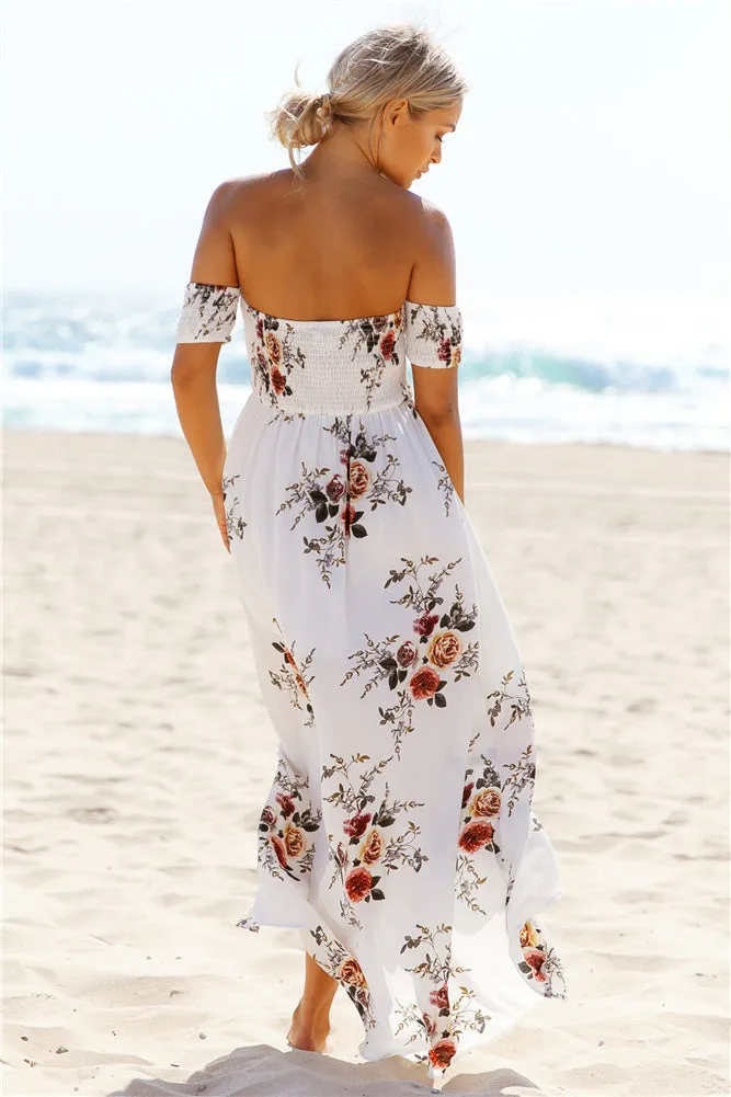 Elle Off The Shoulder Floral Dress