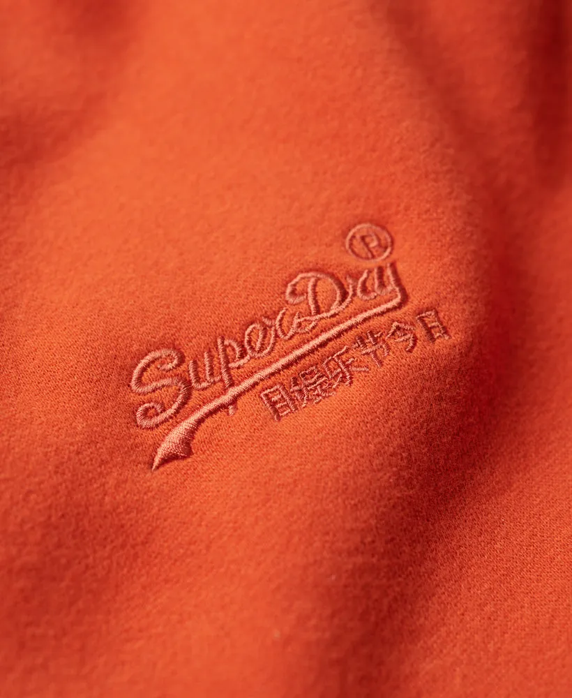 Essential Logo Hoodie | Denim Co Rust Orange