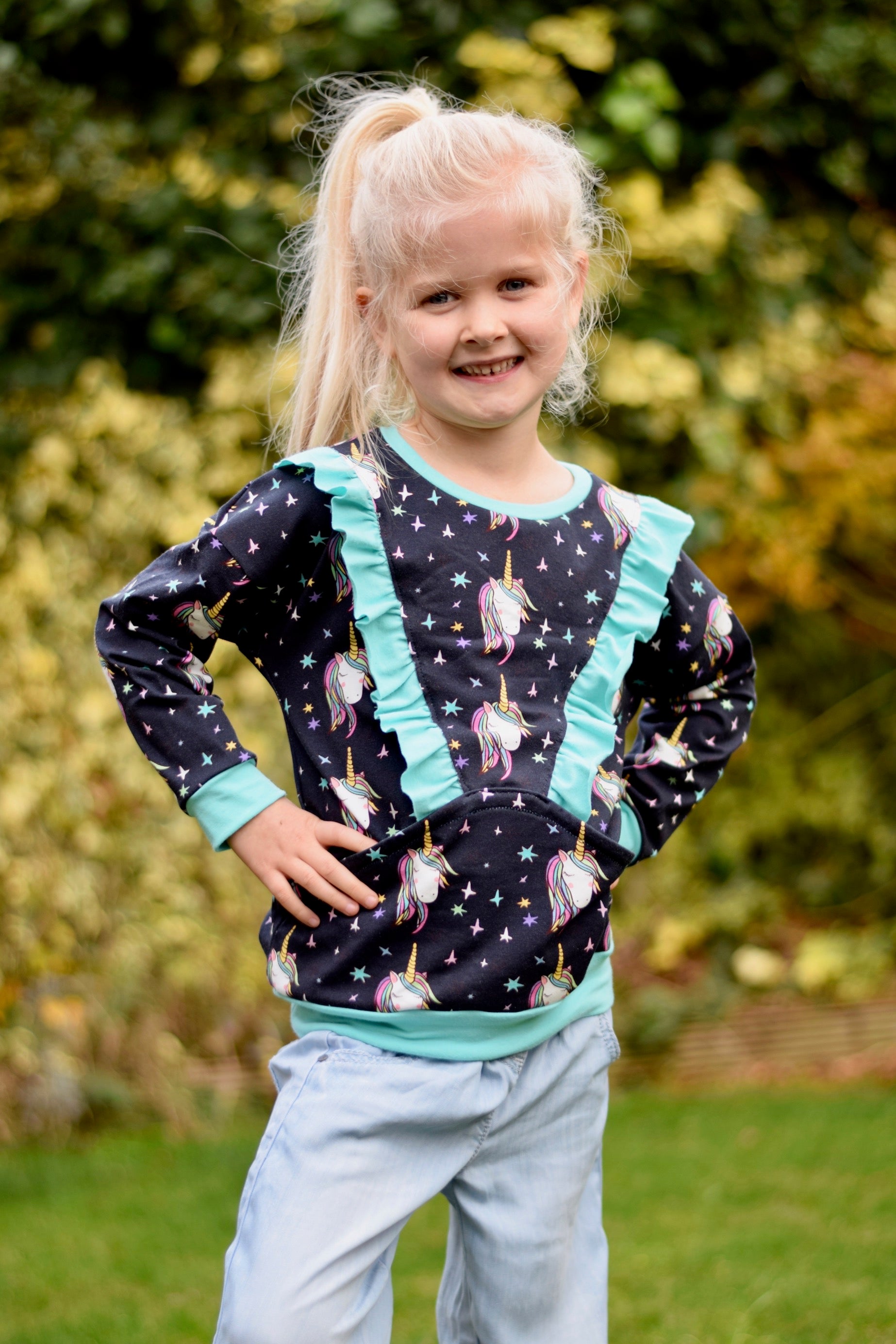 Falling for You PDF Pattern Girls' 2T-14yrs