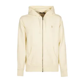 FULL ZIP HOODIE Man Clubhouse Cream 