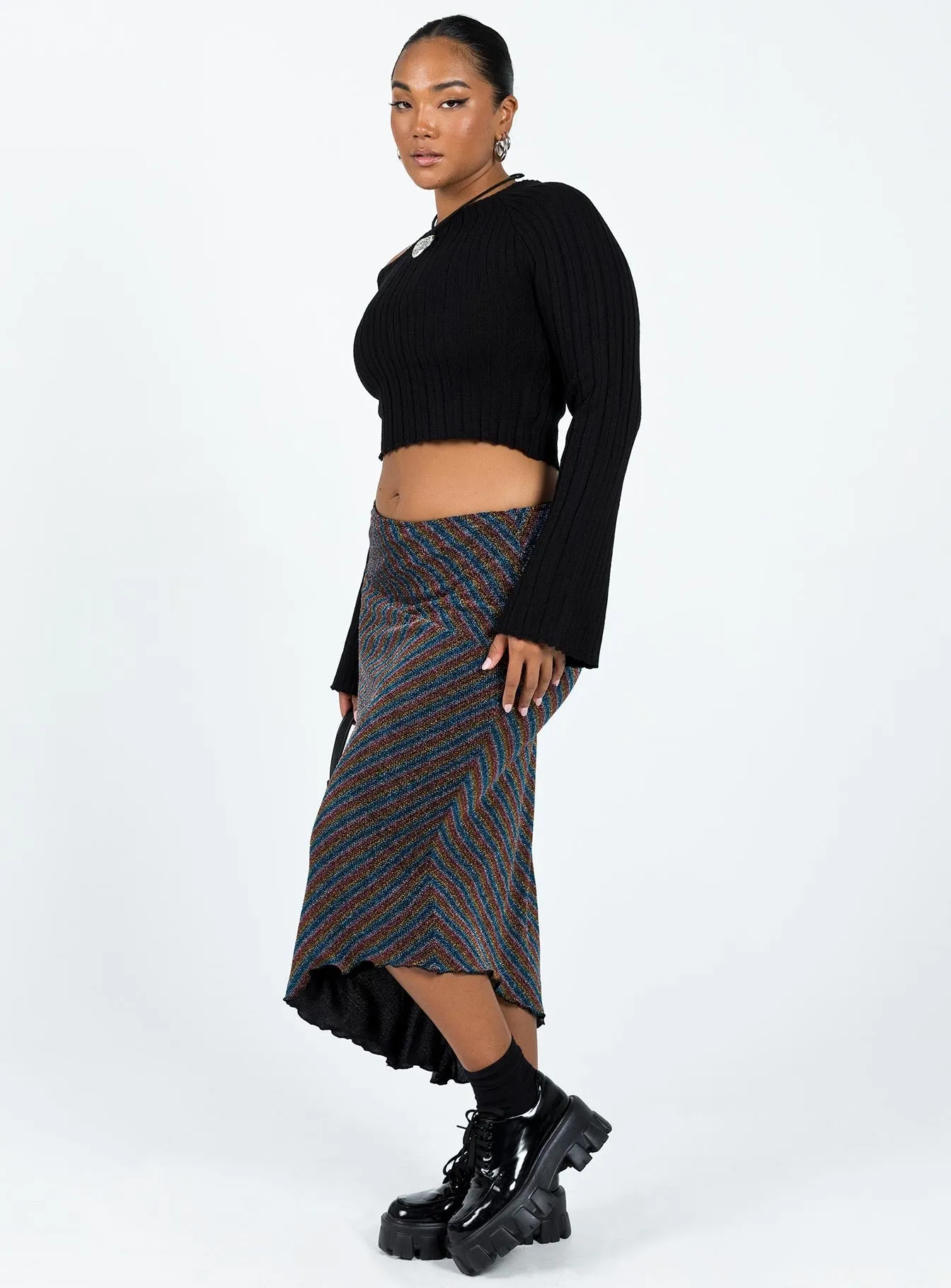 Giraldo Midi Skirt Multi