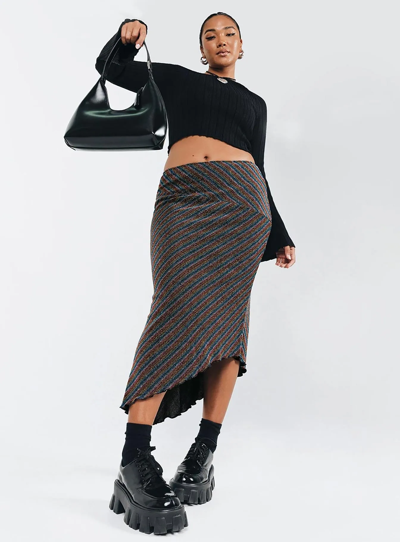 Giraldo Midi Skirt Multi