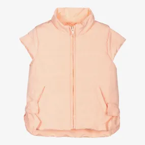 Girls Pink Padded Gilet Jacket