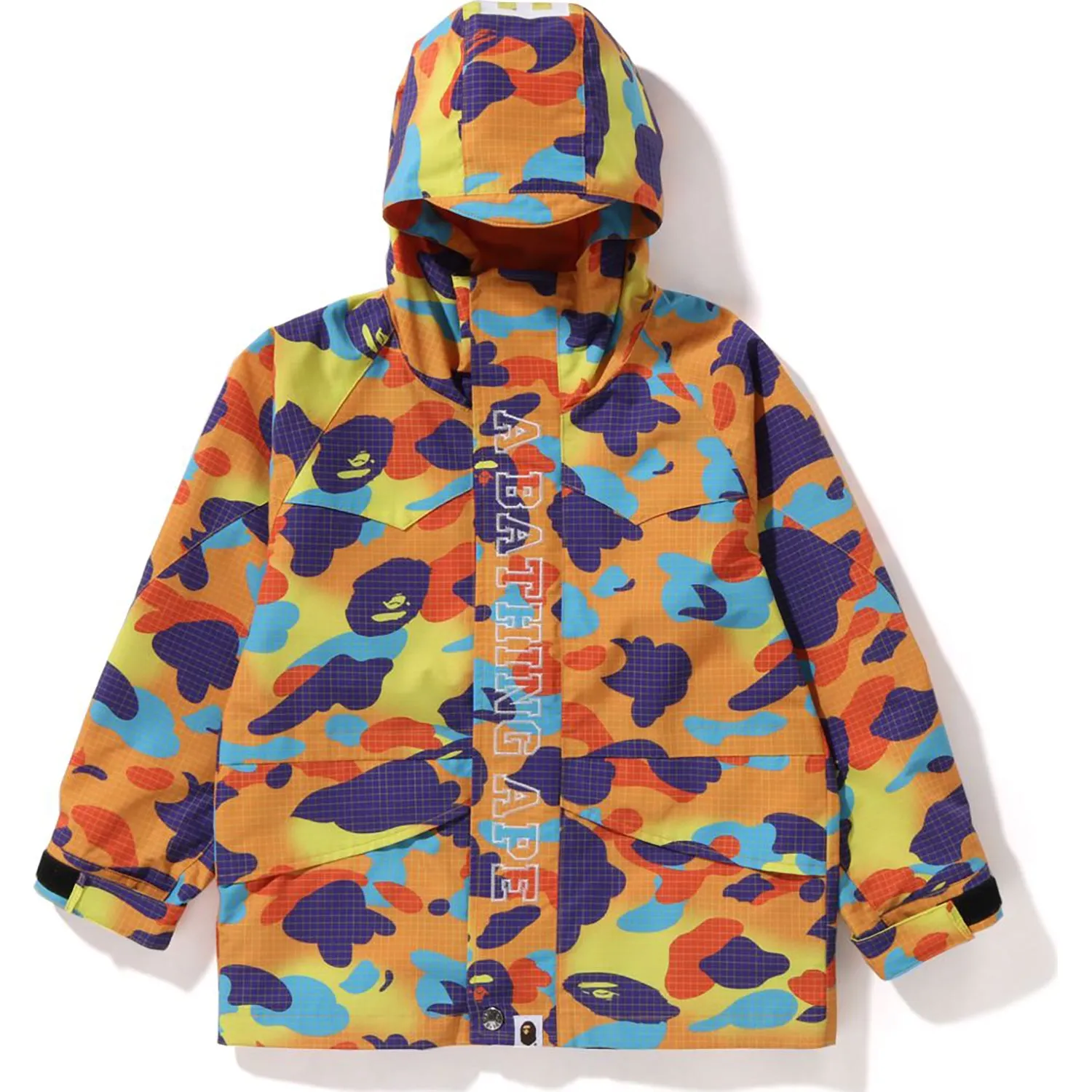 GRID CAMO SNOWBOARD JACKET KIDS